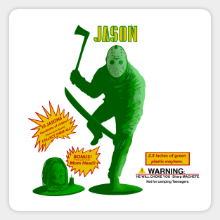 Jason Plastic Soldier Magnet